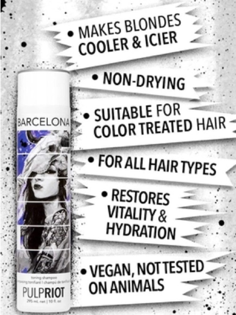 Pulp Riot Barcelona Purple Shampoo - Picture 2 of 2